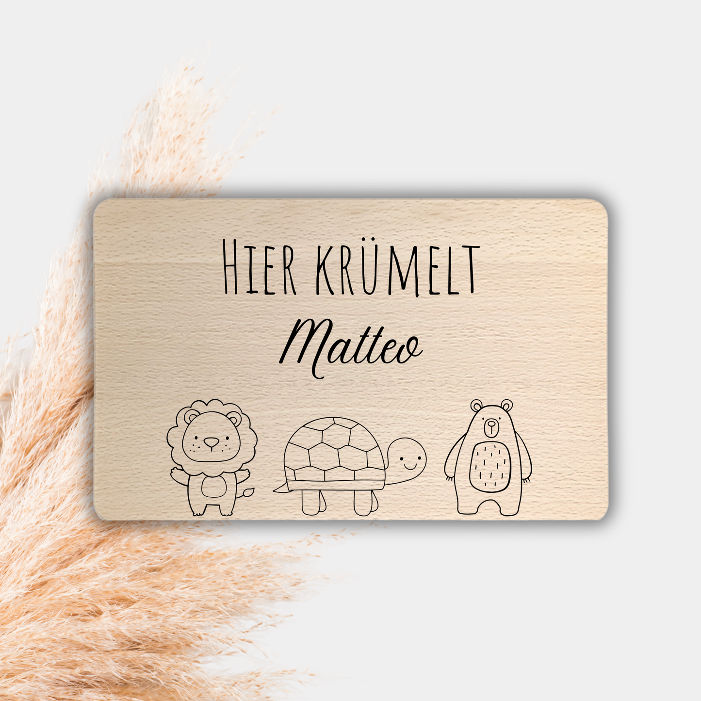 Frühstücksbrettchen - Zoo 2