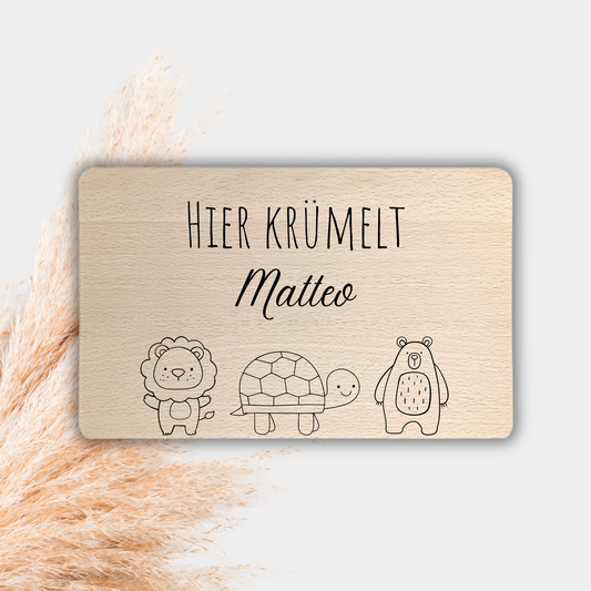 Frühstücksbrettchen - Zoo 2