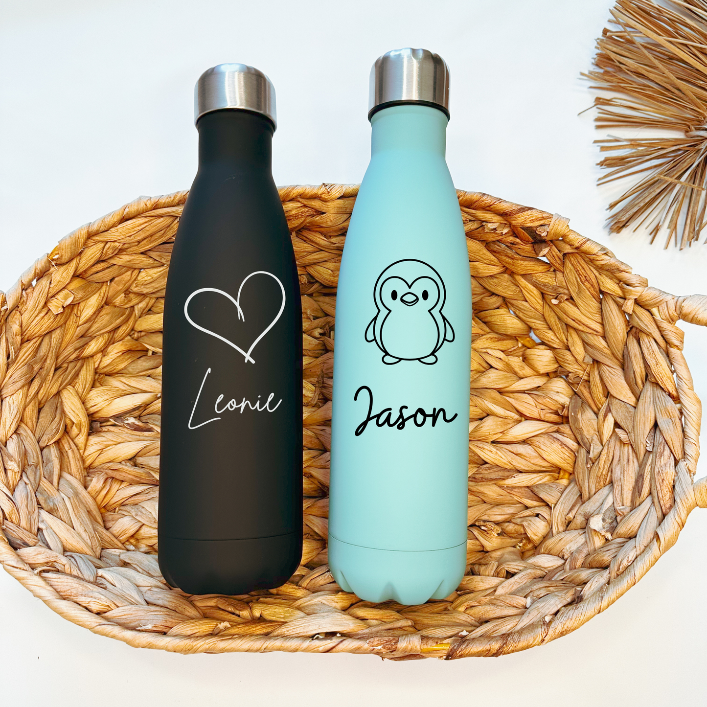 Personalisierte Kinder-Thermosflasche aus Edelstahl 500ml