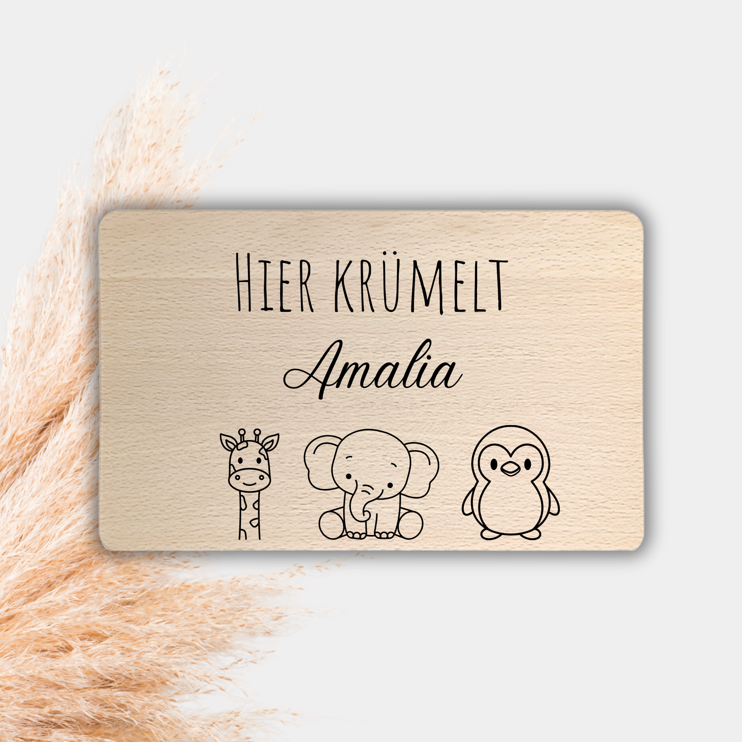 Frühstücksbrettchen - Zoo 2