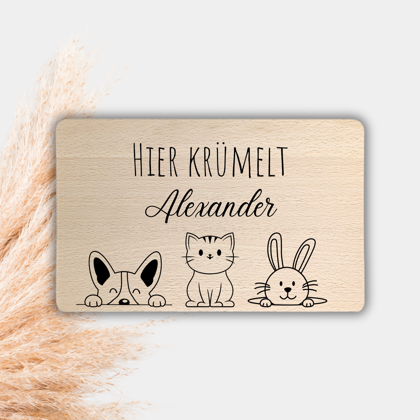 Frühstücksbrettchen - Zoo 2