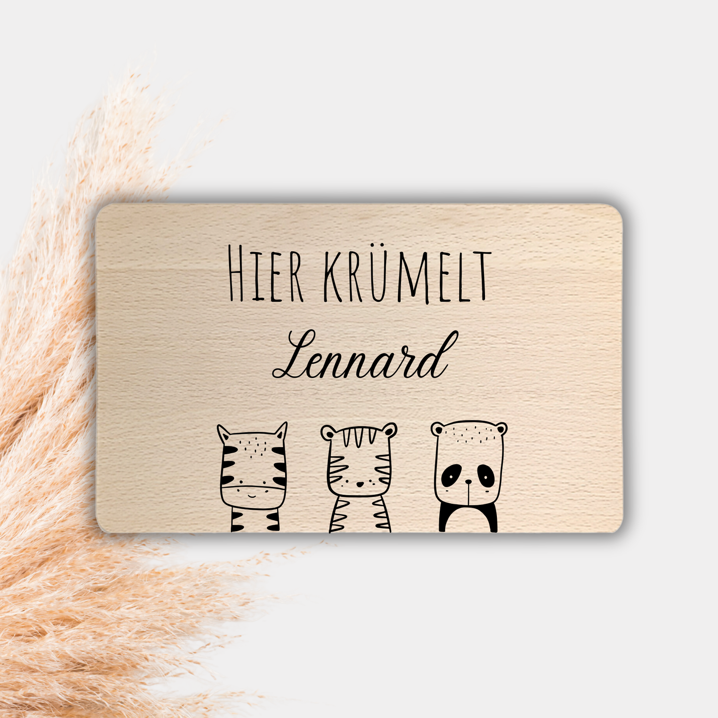 Frühstücksbrettchen - Zoo 2