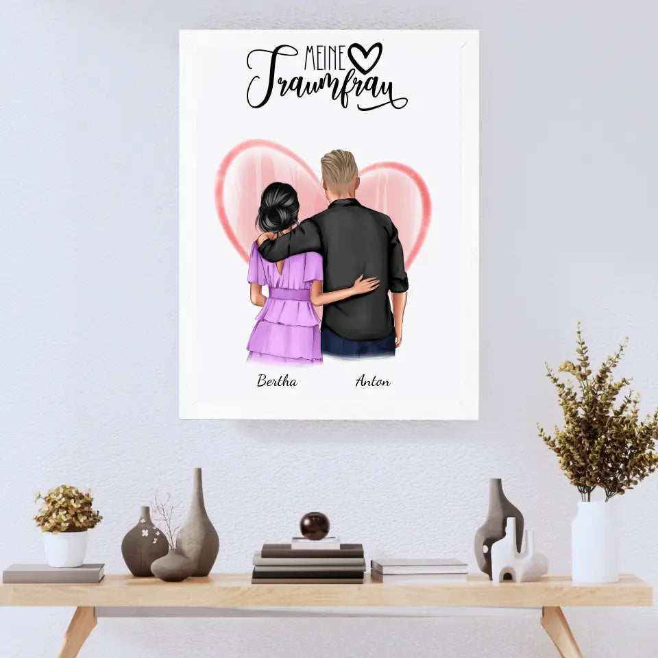 Geschenk Pärchen - Poster