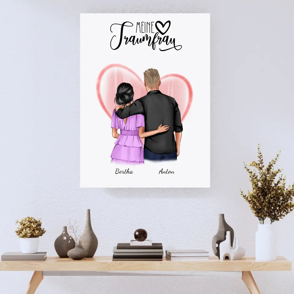 Geschenk Pärchen - Poster