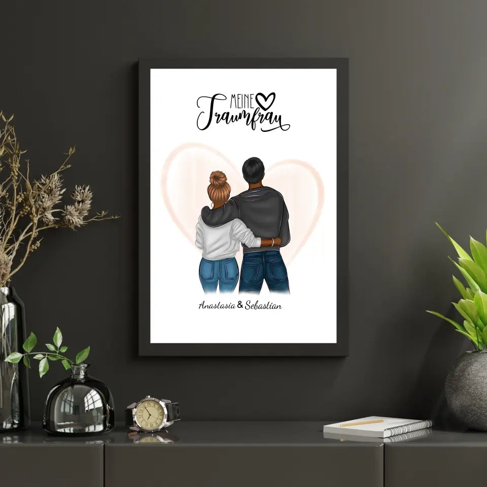 Geschenk für Paare - Poster
