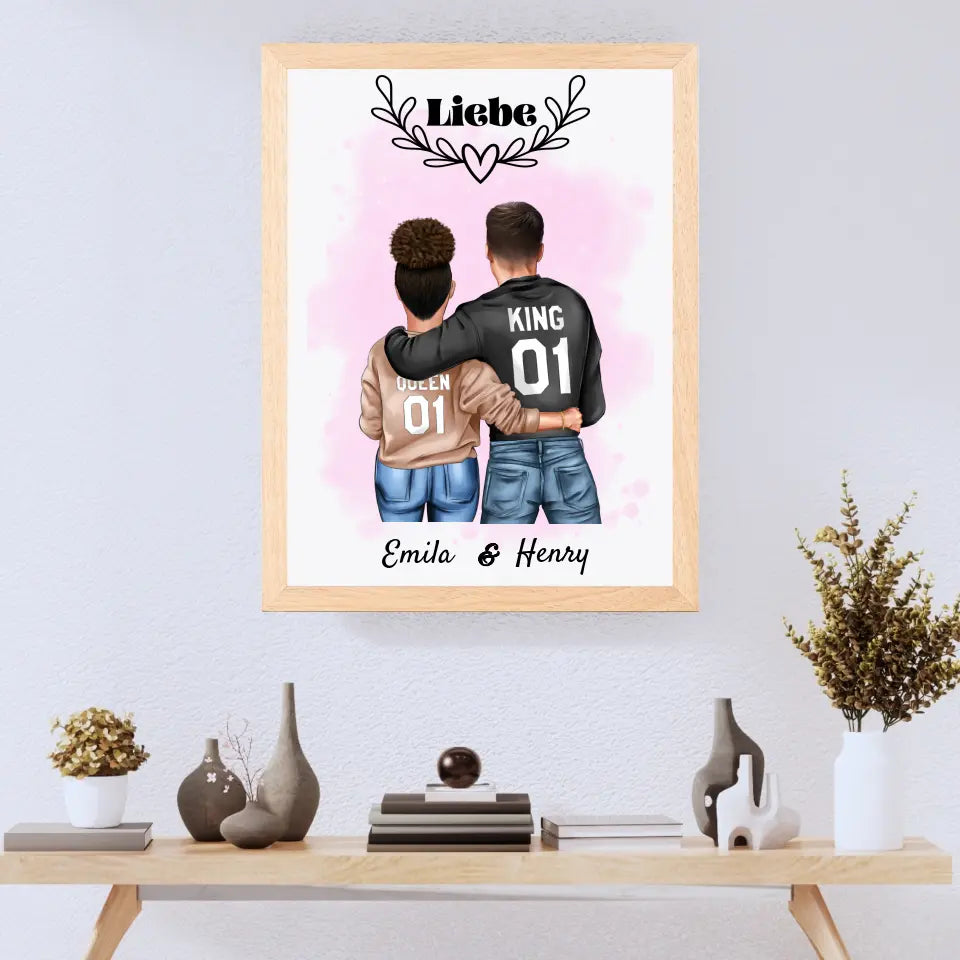 ,,King & Queen" - Poster
