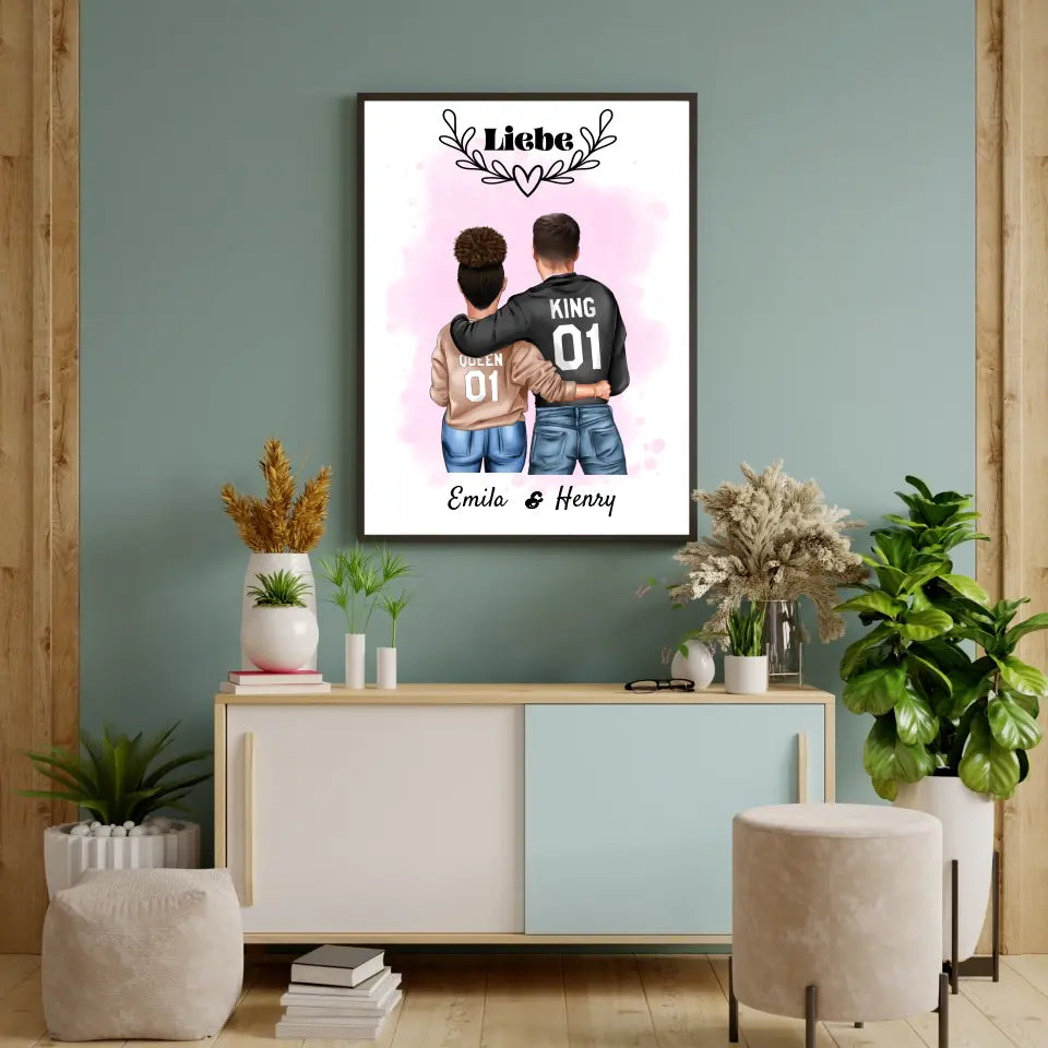 ,,King & Queen" - Poster