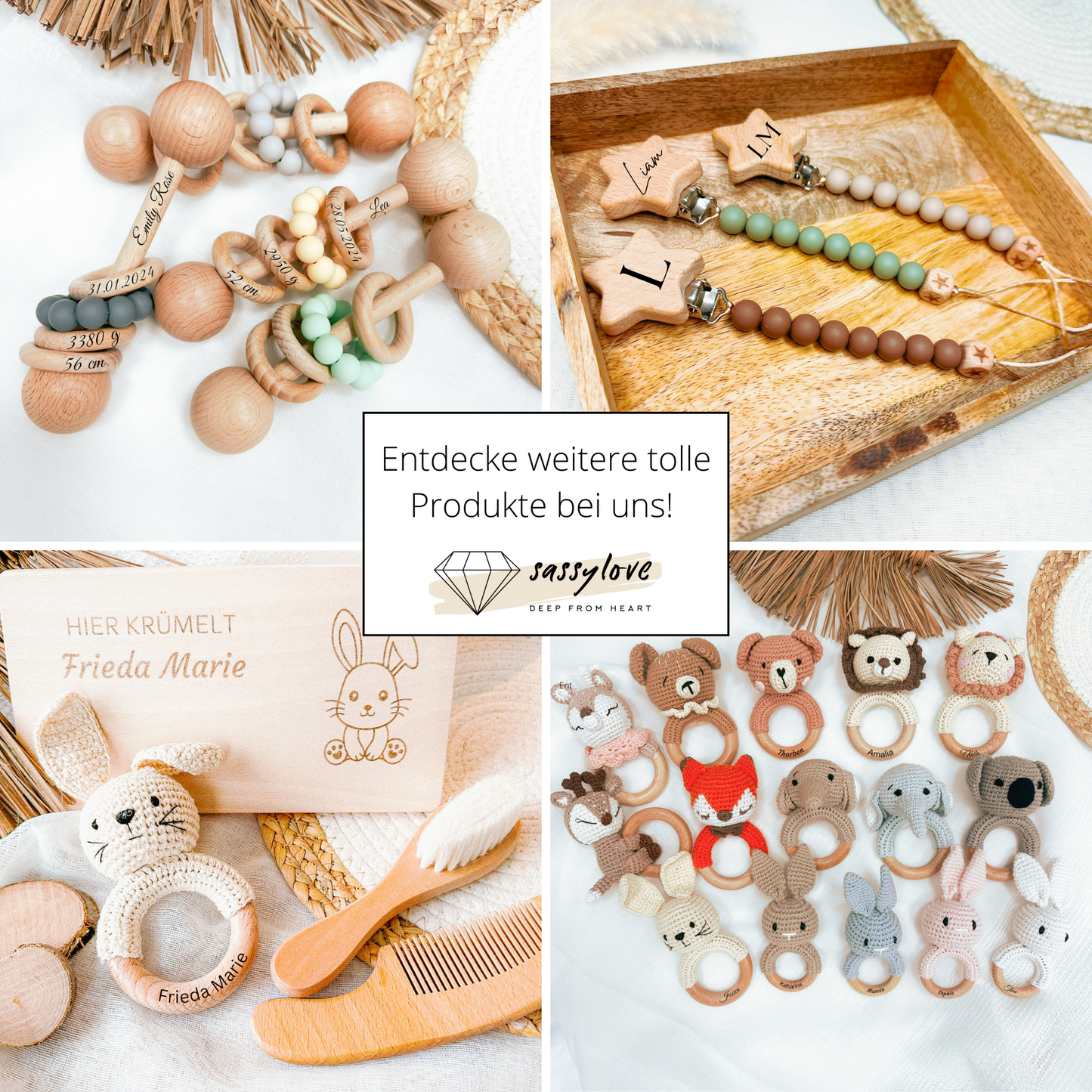 Personalisierte Musselin Lätzchen