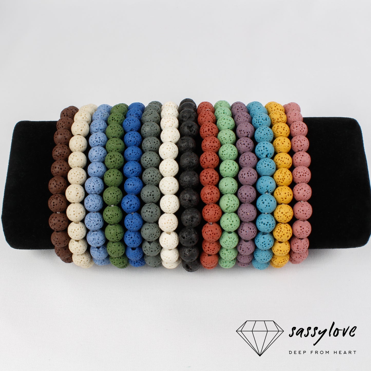Vulkanstein Armband