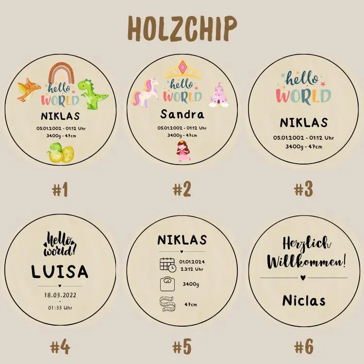 Babygeschenkset 2 (4-Teilig)