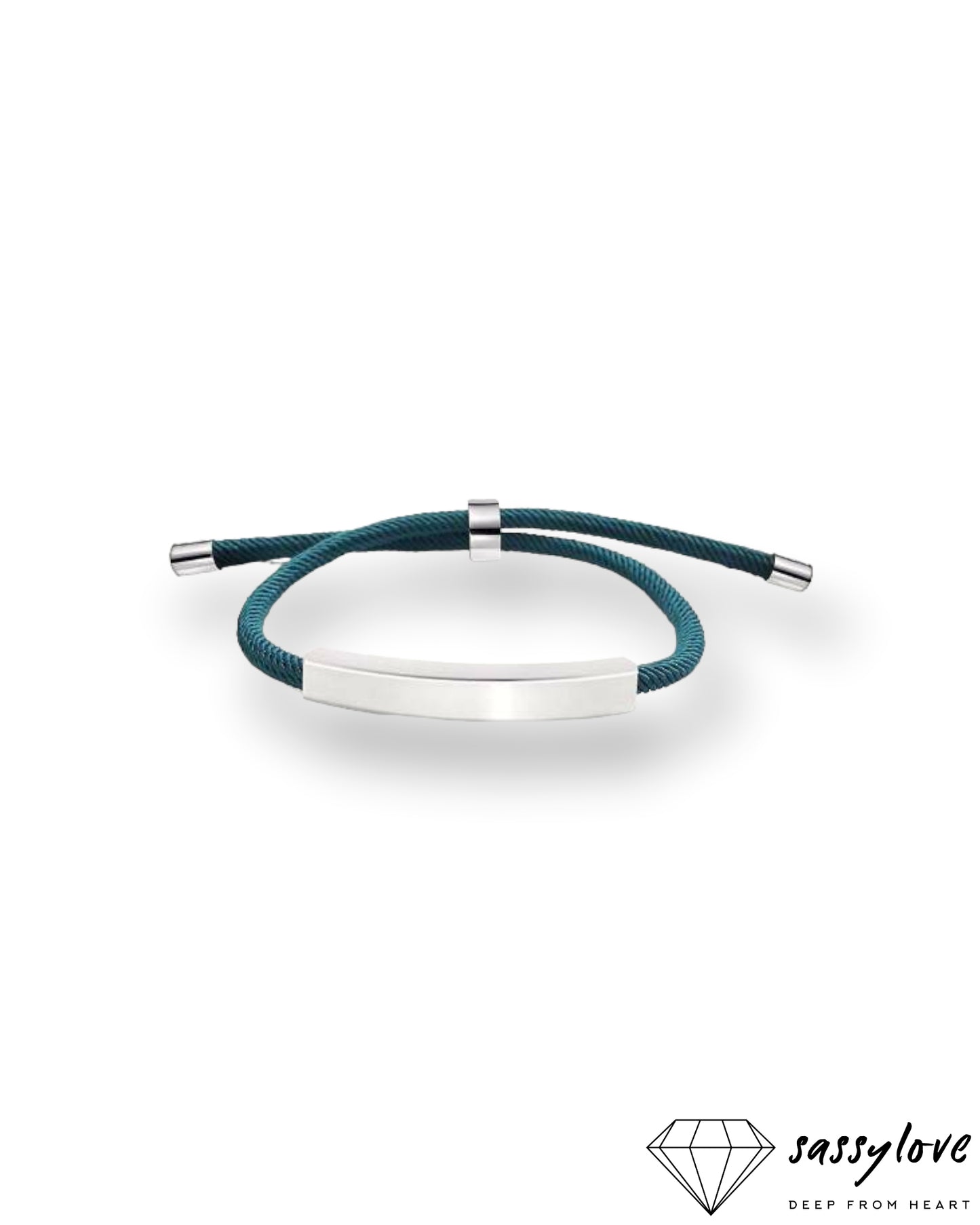 Geflochtenes Armband Freizeitlook