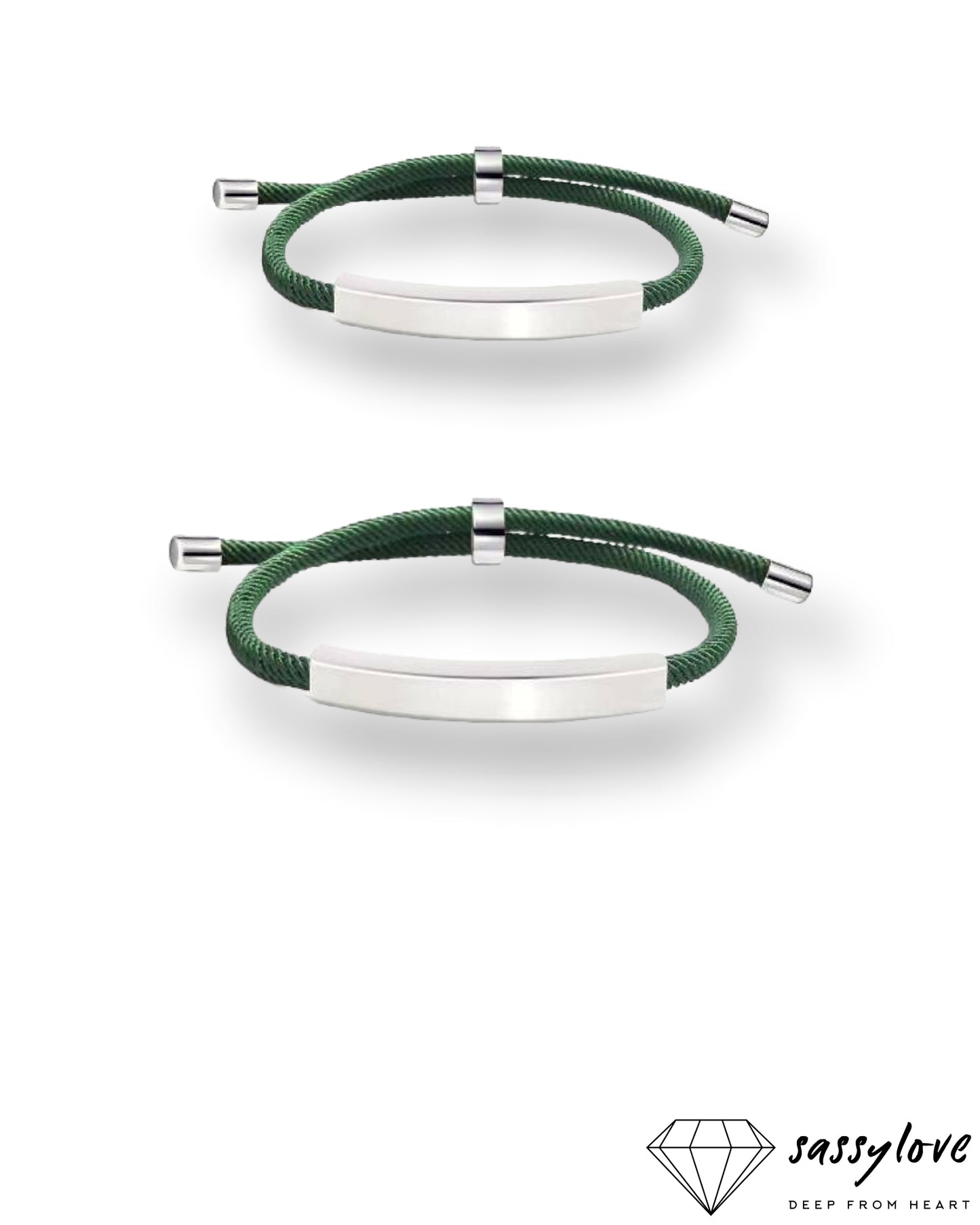 Geflochtenes Armband Freizeitlook