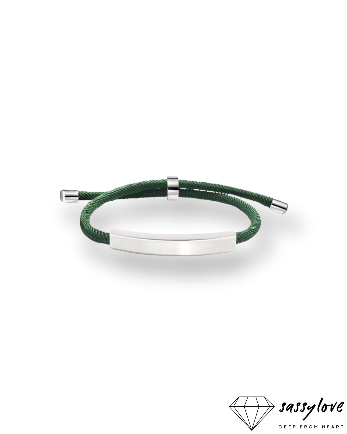 Geflochtenes Armband Freizeitlook