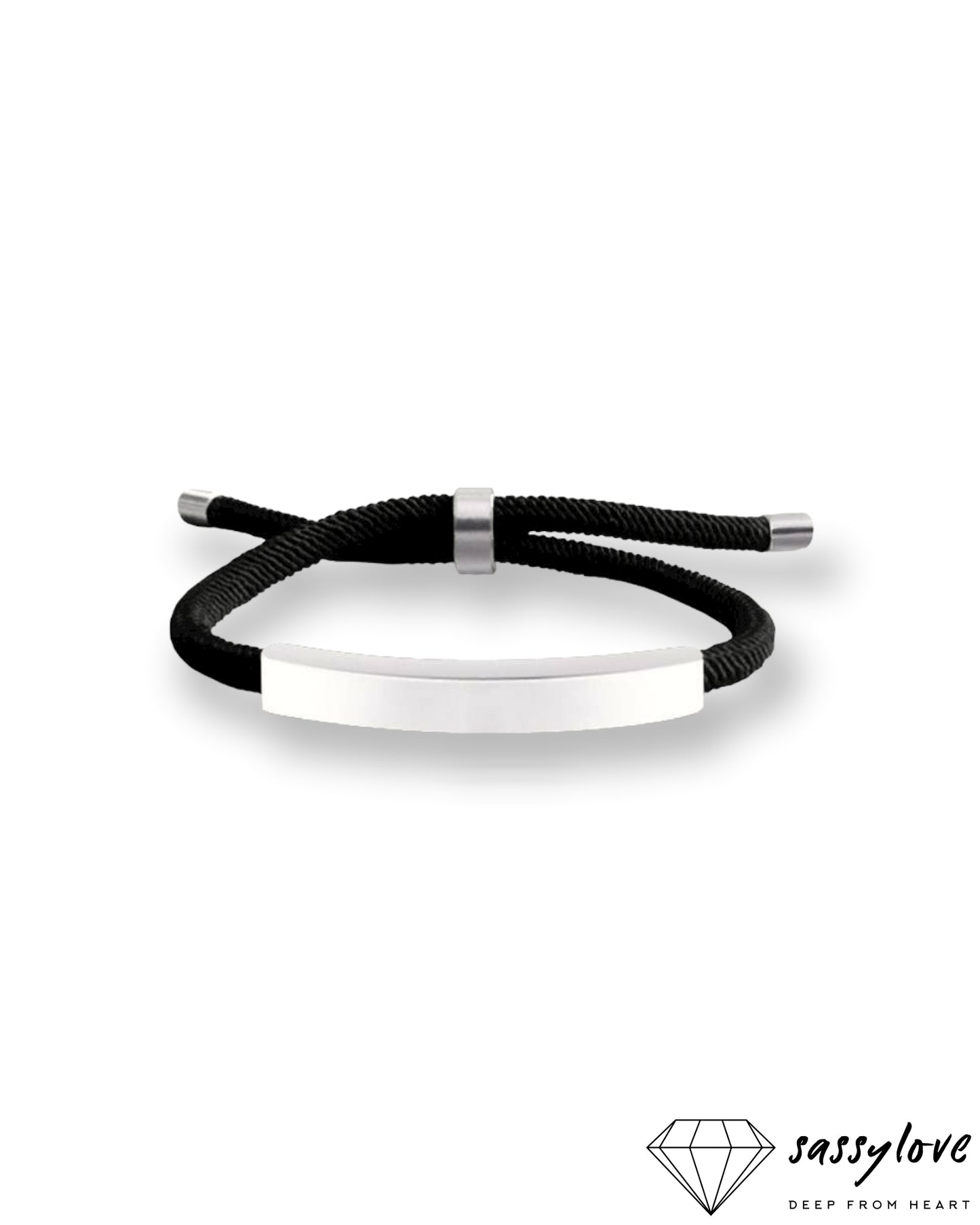 Geflochtenes Armband Freizeitlook