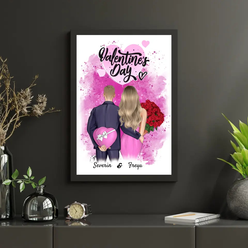 Valentinspaar - Poster