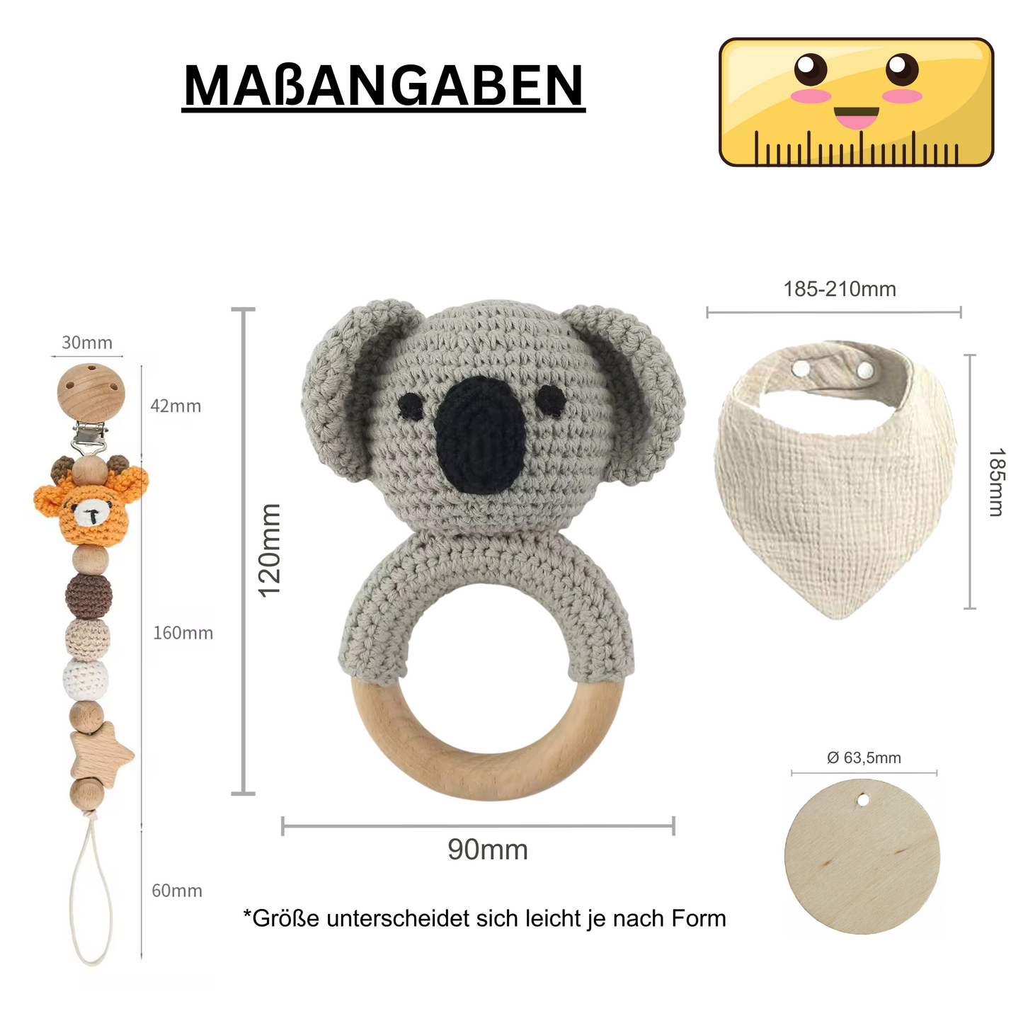 Babygeschenkset 1 (4-Teilig)