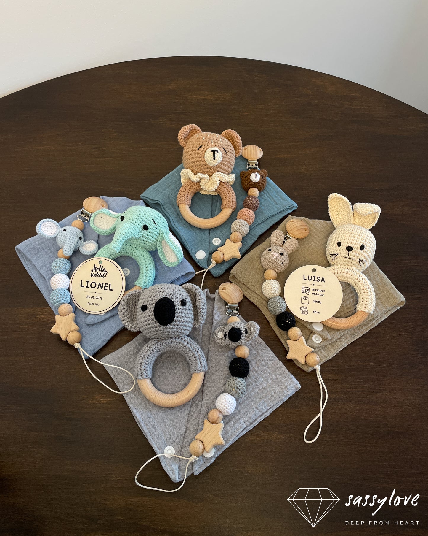 Babygeschenkset 1 (4-Teilig)