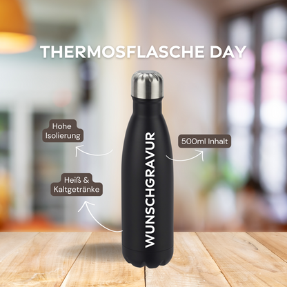 Thermosflasche DAY Edelstahl 500ML