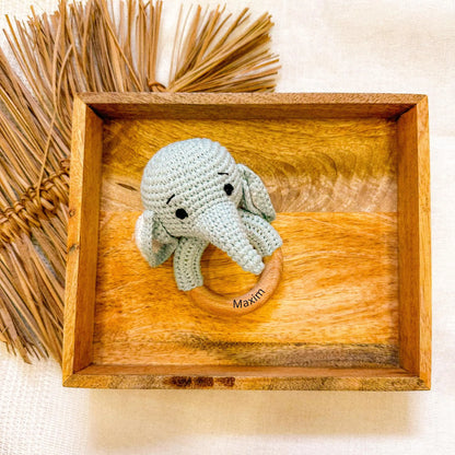 Babygeschenkset Elefant Blau