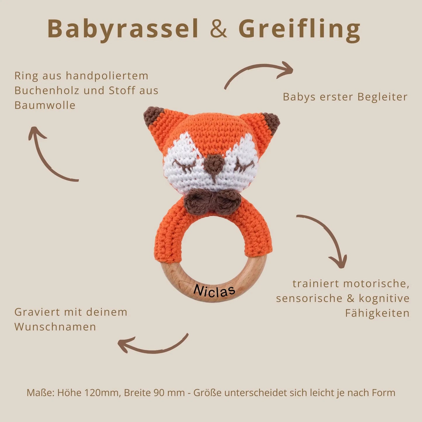 Babygeschenkset Fuchs